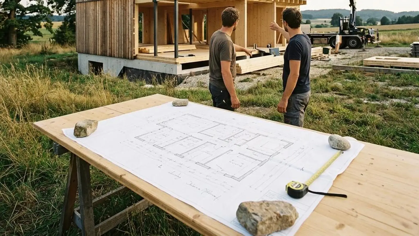 Fotorealistisches Fertighaus-Motiv zu Fertighaus Kosten für die Kostenplanung 2026